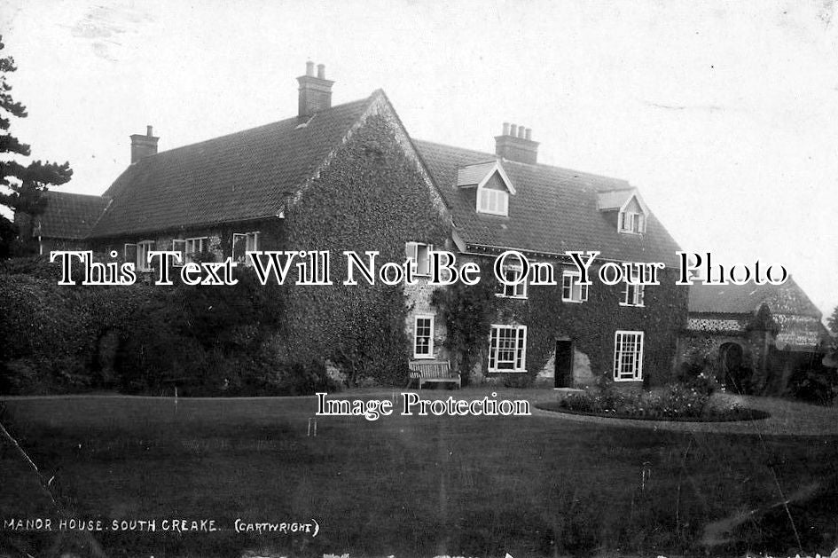 NF 1016 - The Manor House, South Creake, Norfolk c1921