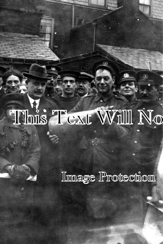NF 1030 - Zeppelin Raid, Norfolk Regiment, Great Yarmouth, Norfolk 1915