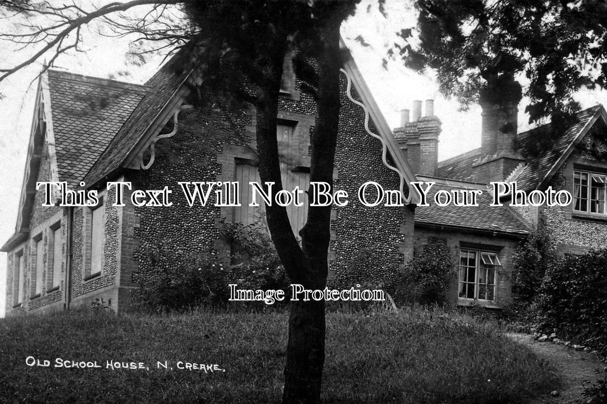 NF 1031 - Old School House, North Creake, Norfolk c1909