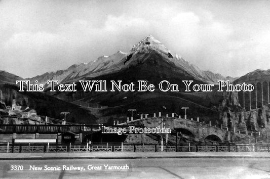 NF 106 - New Scenic Railway, Great Yarmouth, Norfolk c1930