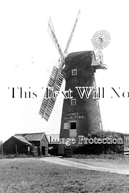 NF 1063 - Daines Windmill, Mill, Billingford, Norfolk