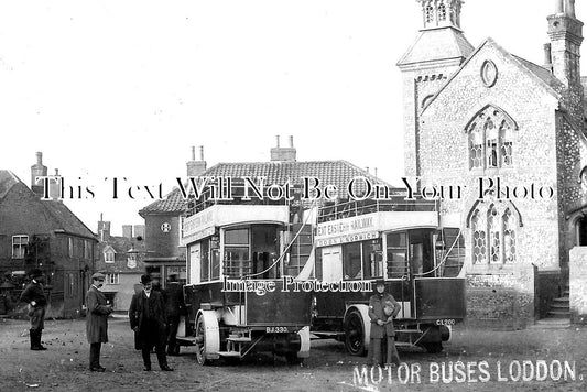 NF 1091 - Motor Buses, Loddon, Norfolk