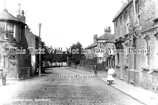 NF 1112 - Railway Road, Downham, Norfolk c1908