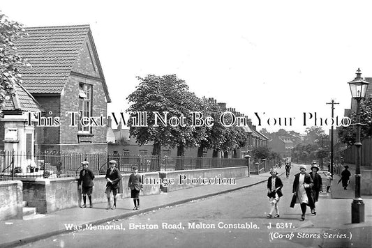 NF 1134 - Melton Constable War Memorial, Briston Road, Norfolk