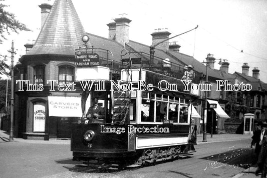 NF 1181 - Tram Thorpe Road Earlham Road, Norwich, Norfolk
