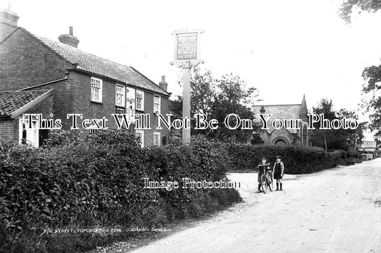 NF 1182 - The Swan Inn Pub, The Street, Topcroft, Norfolk