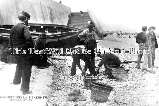 NF 1185 - Sheringham Fishermen, Norfolk