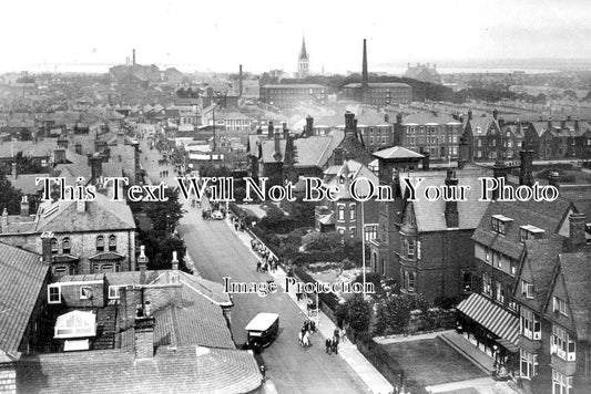 NF 1191 - Uston Road From The Tower, Great Yarmouth, Norfolk