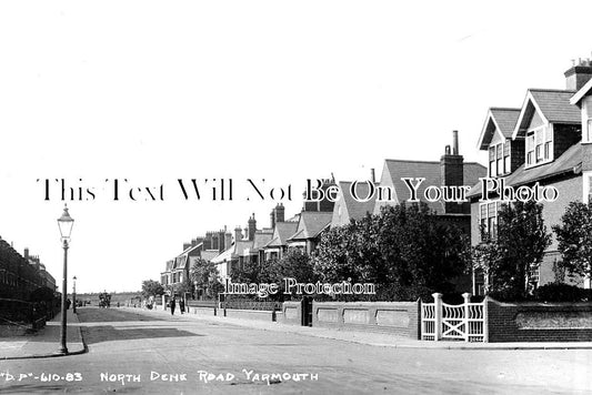 NF 1194 - North Denes Road, Great Yarmouth, Norfolk c1925