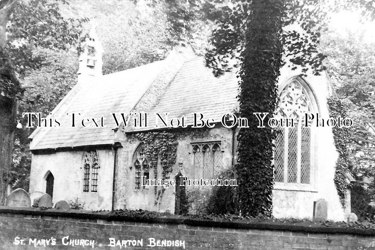 NF 1213 - St Marys Church, Barton Bendish, Norfolk c1910