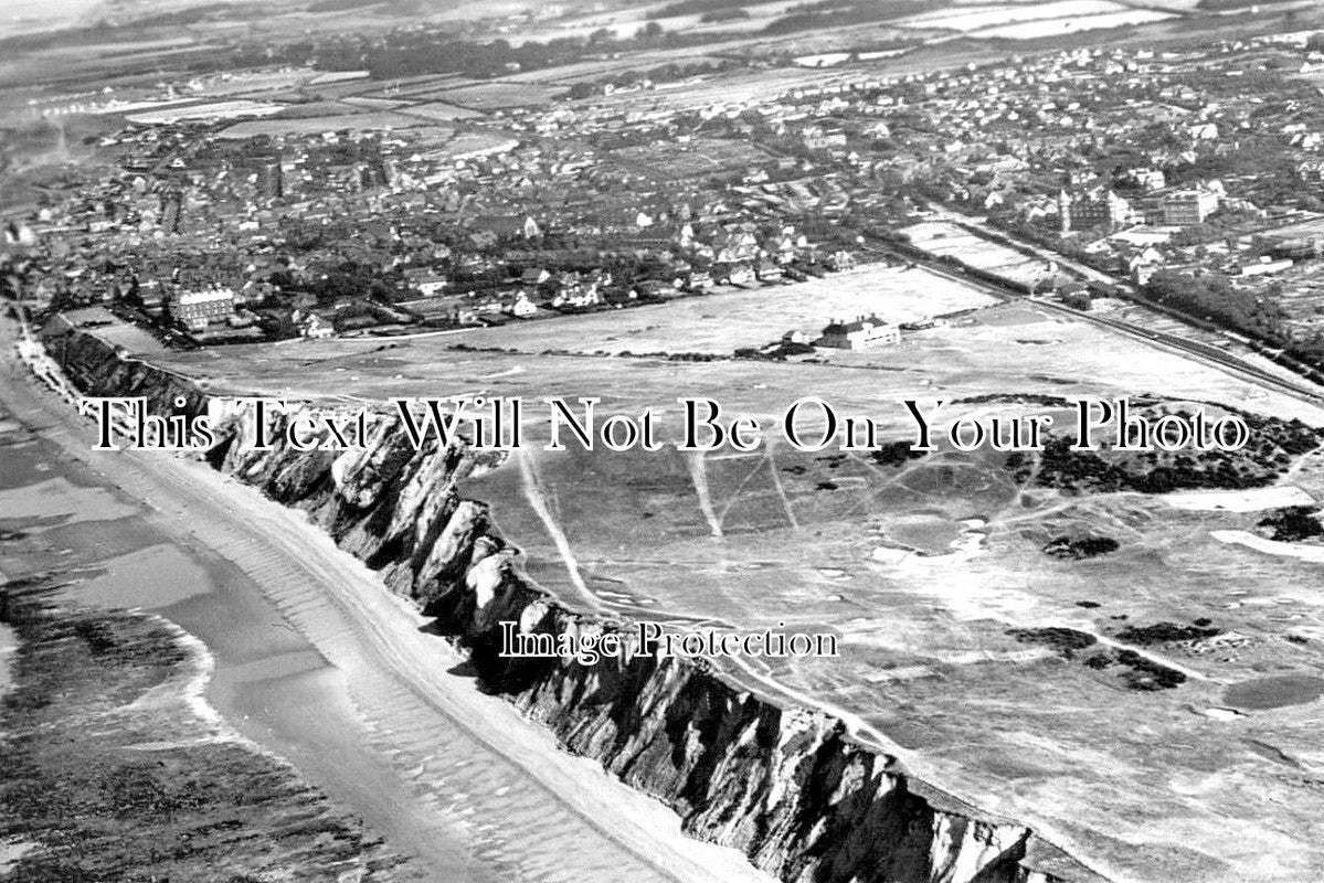 NF 1214 - Aerial View Of Sheringham, Norfolk