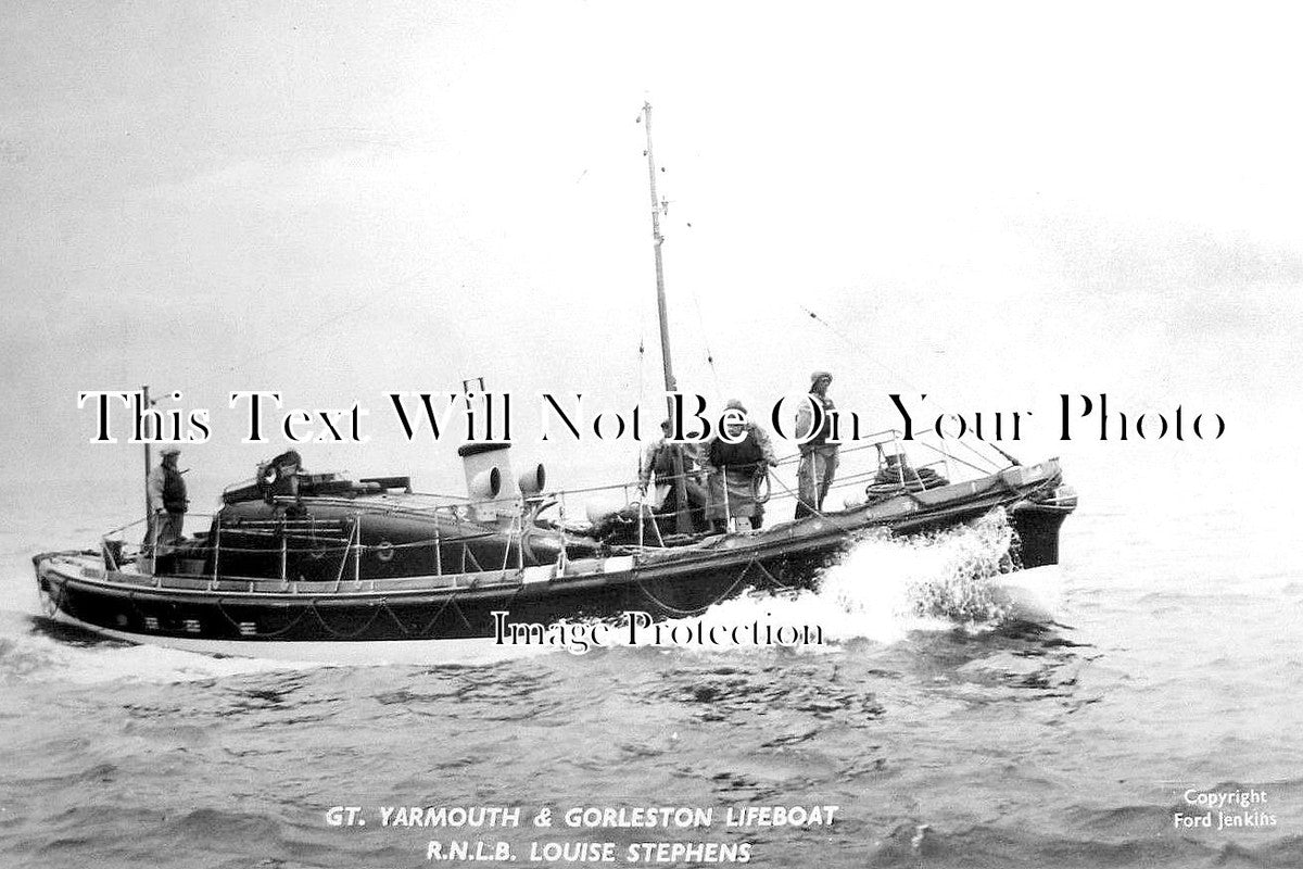 NF 1228 - RNLB Louise Stevens Lifeboat, Great Yarmouth, Norfolk