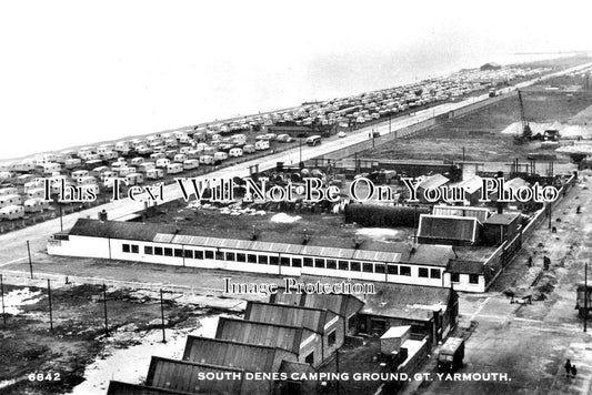 NF 1233 - South Denes Camping Ground, Great Yarmouth, Norfolk