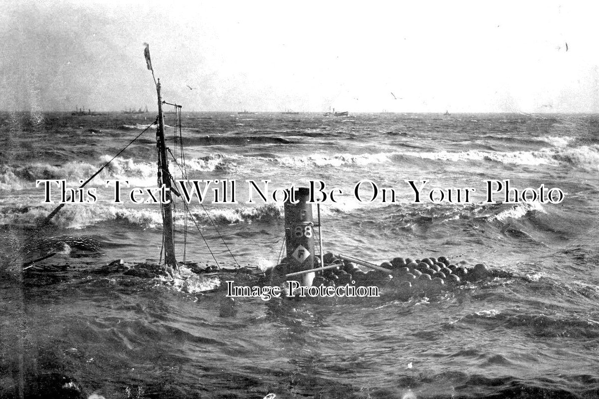NF 1238 - Drifter Mistletoe Sunk At Great Yarmouth, Norfolk c1910