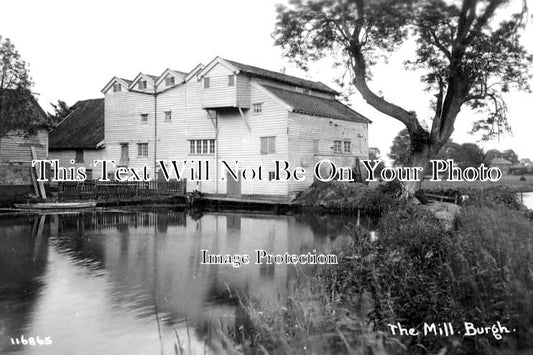 NF 1266 - Burgh Water Mill, Norfolk c1930