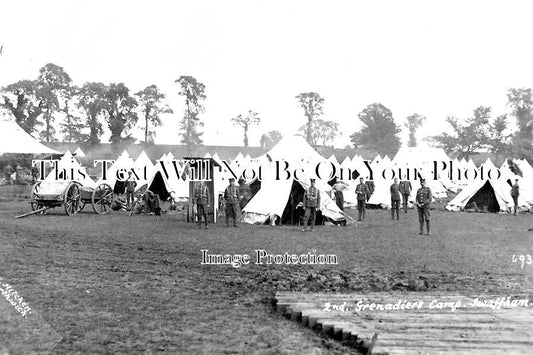 NF 1284 - 2nd Grenadiers Camp, Swaffham, Norfolk c1912