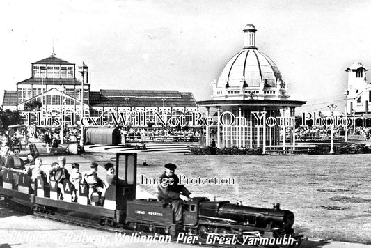 NF 1287 - Miniature Railway, Wellington Pier, Great Yarmouth, Norfolk