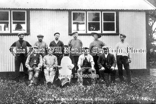 NF 1290 - Group Of Dutch Workmen, Cantley, Norfolk