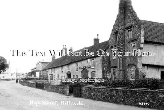 NF 1304 - High Street, Methwold, Norfolk c1930