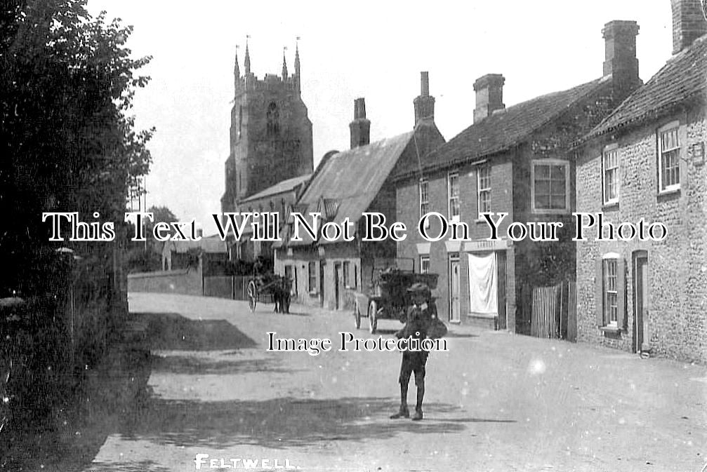 NF 1316 - Bell Street, Feltwell, Norfolk c1910