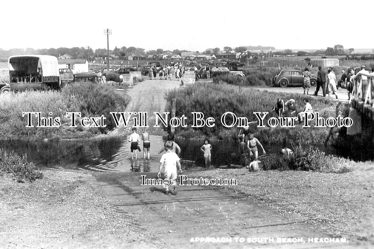 NF 1359 - Approach To South Beach, Heacham, Norfolk – JB Archive