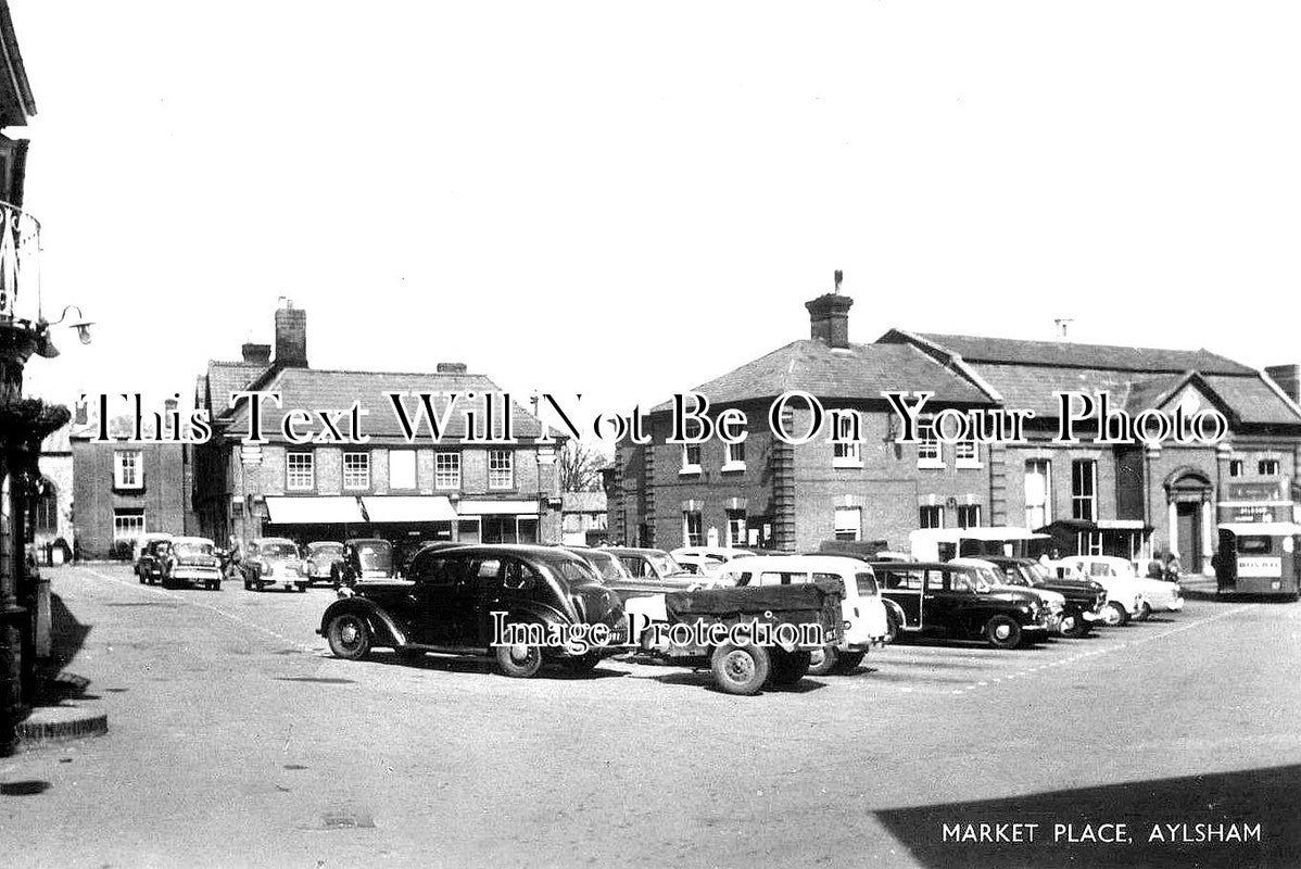 NF 1362 - The Market Place, Aylsham, Norfolk – JB Archive