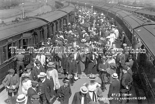 NF 1370 - Bass Trip To Great Yarmouth, Norfolk c1909