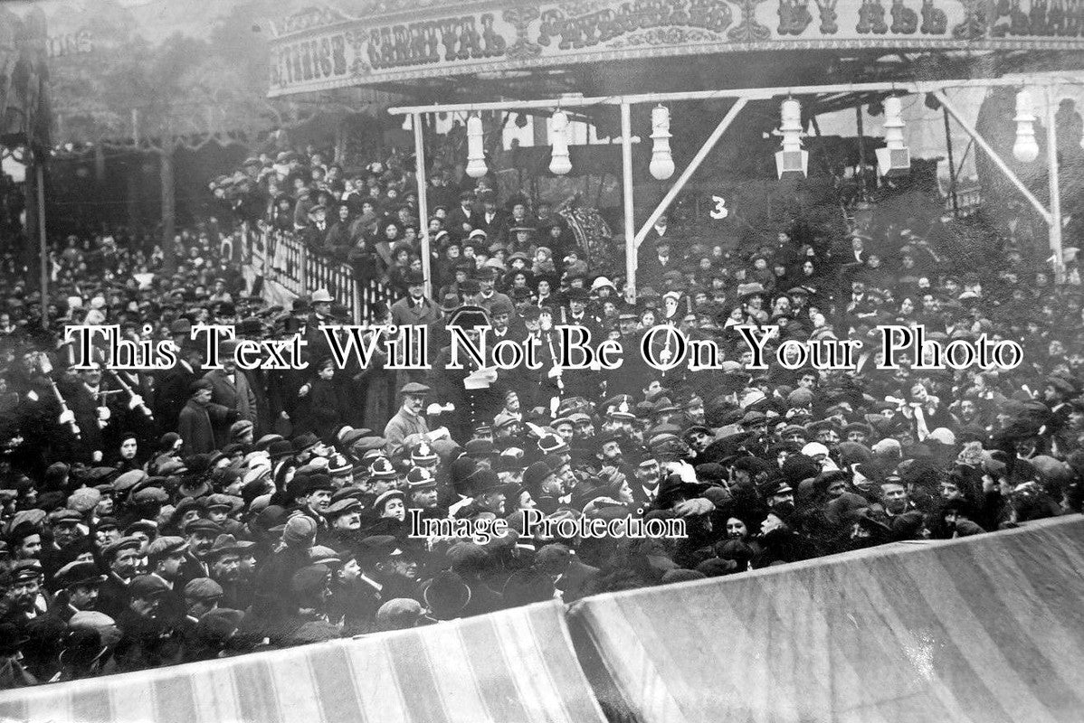 NF 1371 - Proclamation Of The Mast On The Market Place, Kings Lynn, Norfolk 1913