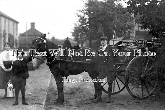 NF 1381 - Charles Hubbard Dairy, Attleborough, Norfolk c1911