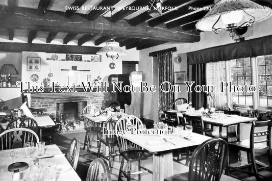 NF 1391 - Weybourne Swiss Restaurant, Norfolk