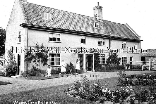 NF 1402 - Manor Farm, Kerdistone, Norfolk c1910