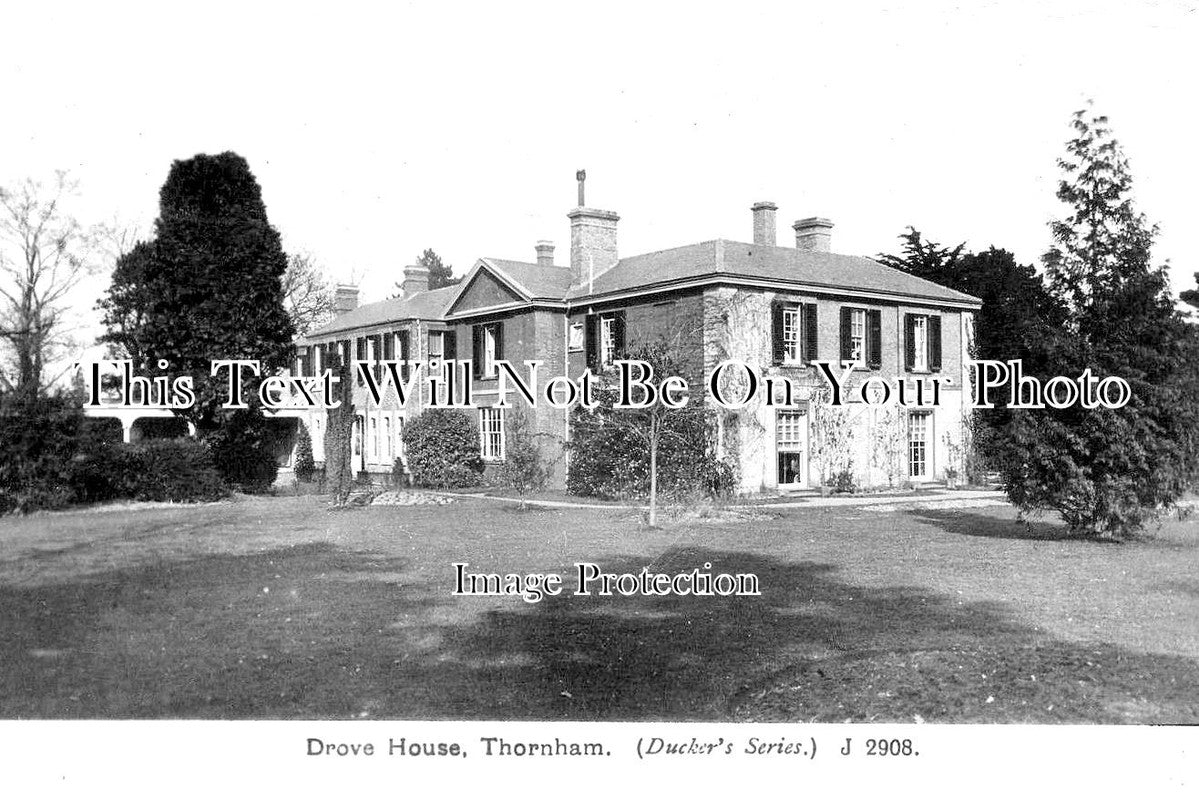 NF 1409 - Drove House, Thornham, Norfolk c1918