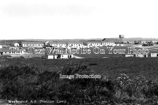 NF 1438 - Weybourne AA Practice Camp, Norfolk