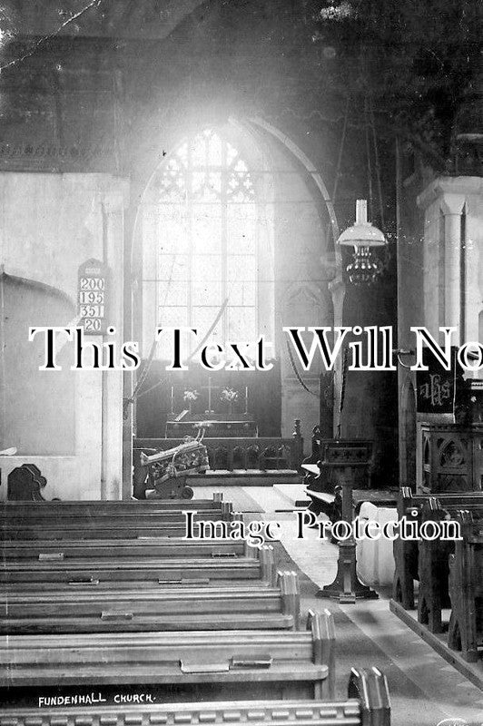 NF 1446 - Fundenhall Church, Norfolk