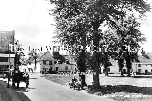 NF 1458 - Denmark Street & Green, Diss, Norfolk