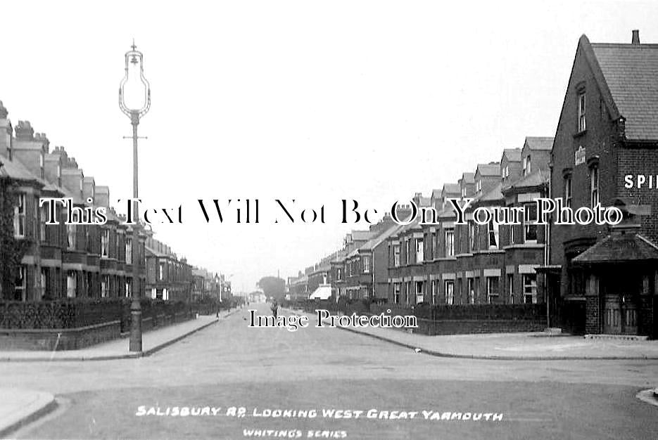 NF 1473 - Salisbury Road, Great Yarmouth, Norfolk c1920