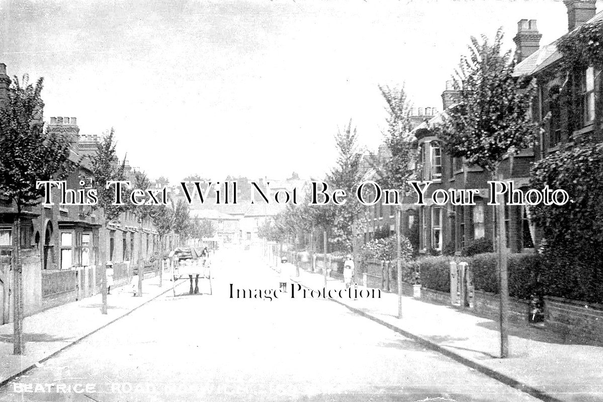 NF 1479 - Beatrice Road, Norwich, Norfolk c1914