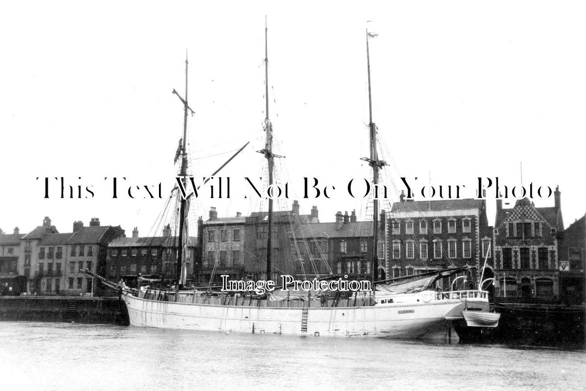 NF 1481 - Lideborg Sailing Ship Finland At Great Yarmouth, Norfolk c1930