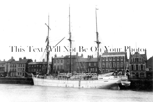 NF 1481 - Lideborg Sailing Ship Finland At Great Yarmouth, Norfolk c1930