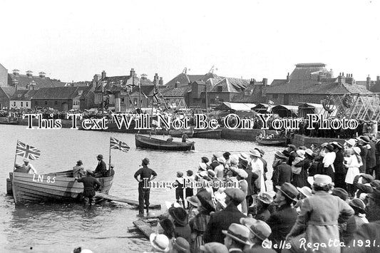NF 1490 - Wells Regatta, Norfolk 1921