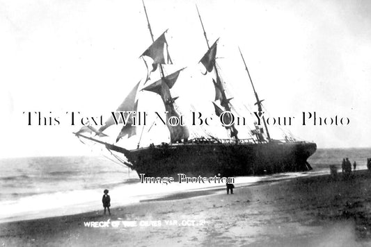 NF 1493 - Ship Wreck Of The Ceres, Great Yarmouth, Norfolk c1920