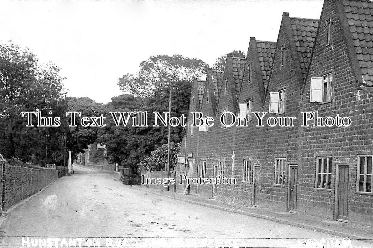 NF 1498 - Hunstanton Road & Post Office, Heacham, Norfolk