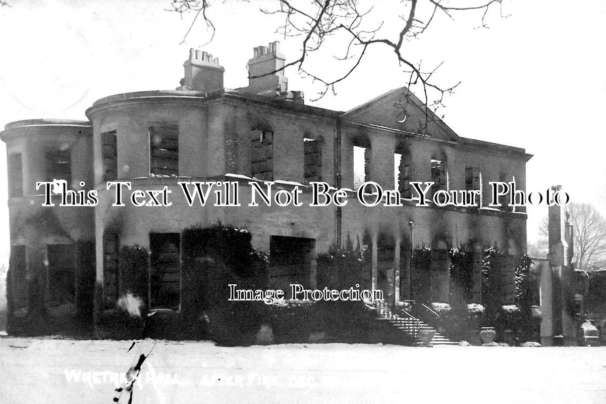 NF 1509 - Wretham Hall, Thetford, Norfolk 1906