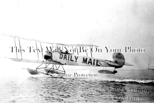 NF 1571 - Hunstanton Daily Mail Bi-Plane, Norfolk 1914
