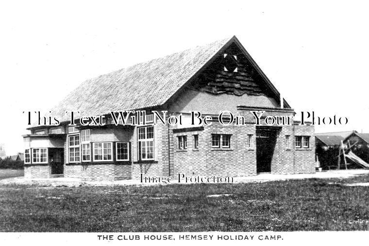 NF 1604 - The Club House, Hemsby, Norfolk c1938