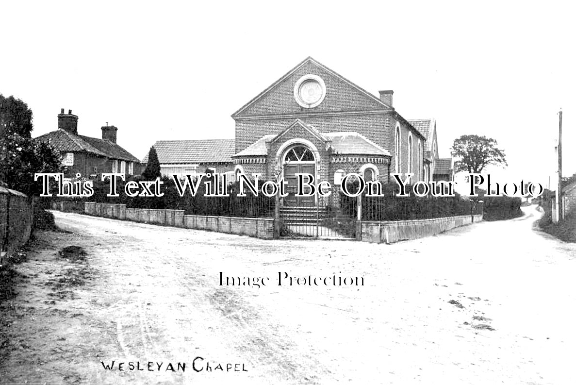 NF 1609 - Reepham Wesleyan Chapel, Station Road, Norfolk c1912