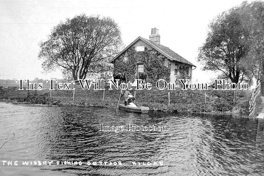 NF 1611 - The Wissry Fishing Cottage, Hilgay, Norfolk c1912