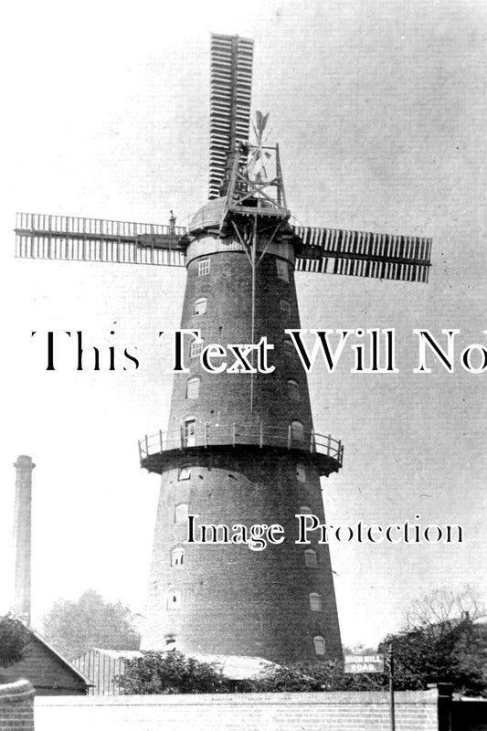 NF 1631 - Great Yarmouth Windmill, Mill, Norfolk