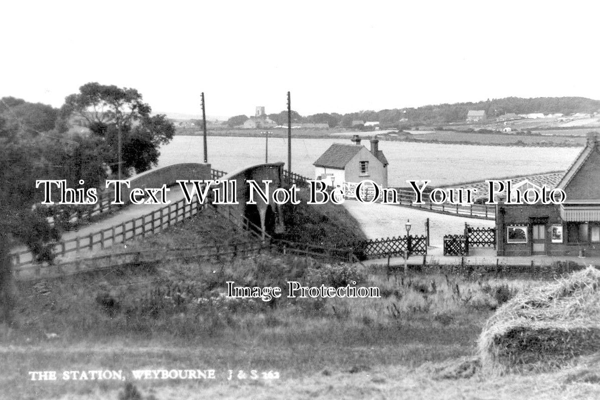 NF 1643 - Weybourne Railway Station, Norfolk