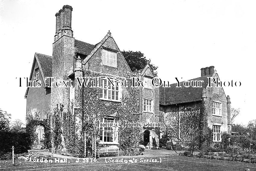 NF 1656 - Flordon Hall, Norfolk